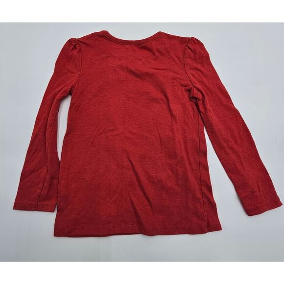 NFL Team Apparel Kansas City Chiefs Girl's Size 4T Red Long Sleeve Shirt - Picture 4 of 4